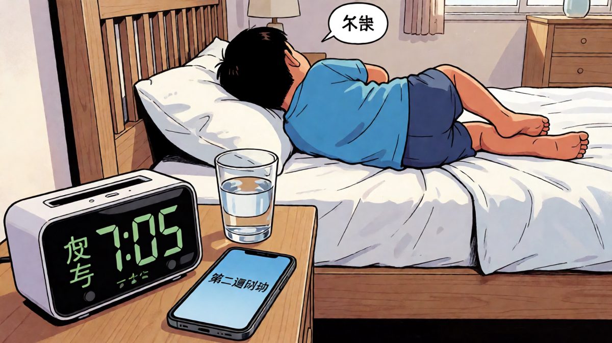 小明的报复性回笼觉