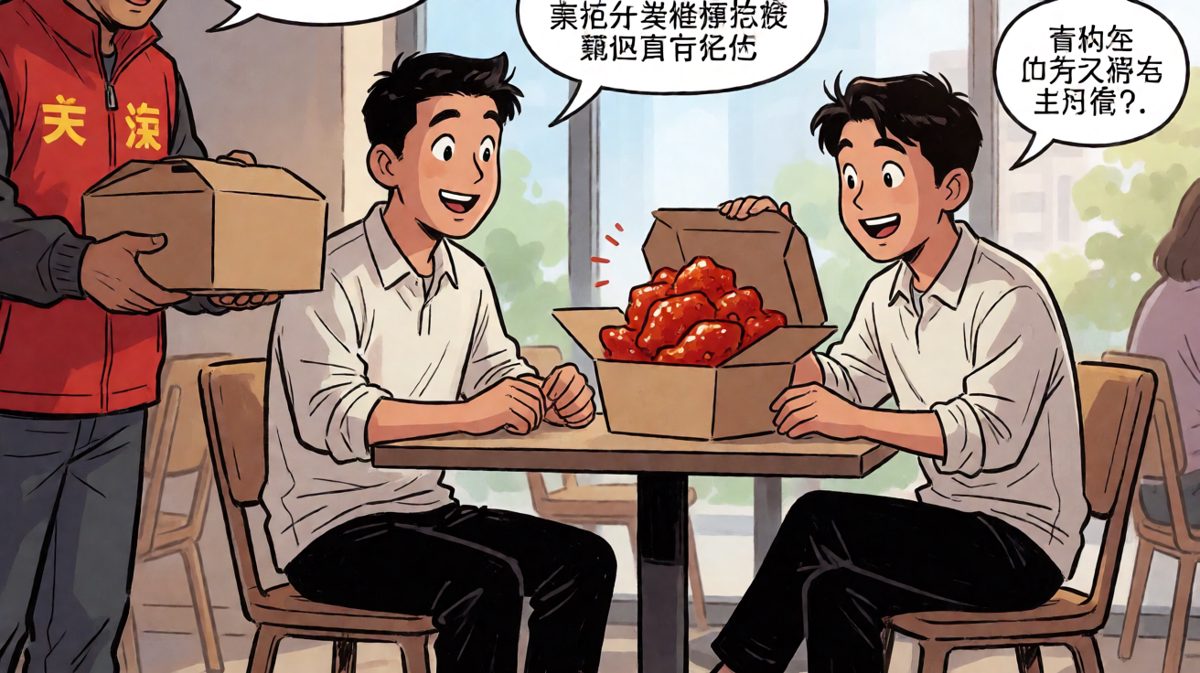 打开外卖发现是变态辣，希望瞬间破灭