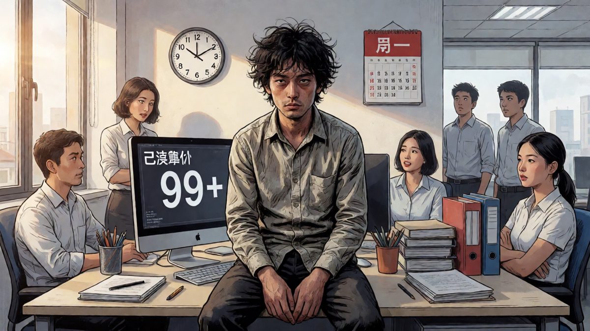 醒来已是上午九点，小明的人生彻底崩塌