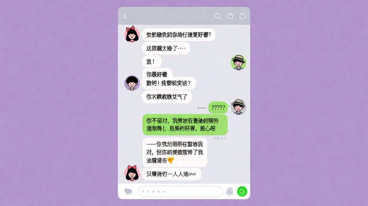 前任话题的满分应答：求生欲拉满