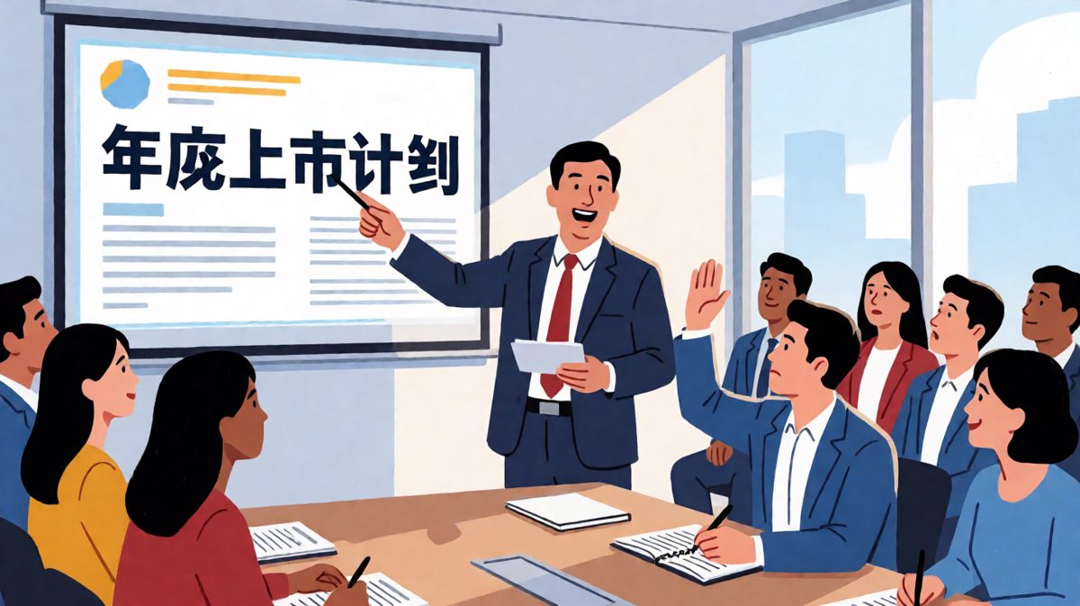 老板：明年公司就要上市了！员工：那我是不是可以提前套现了老板？