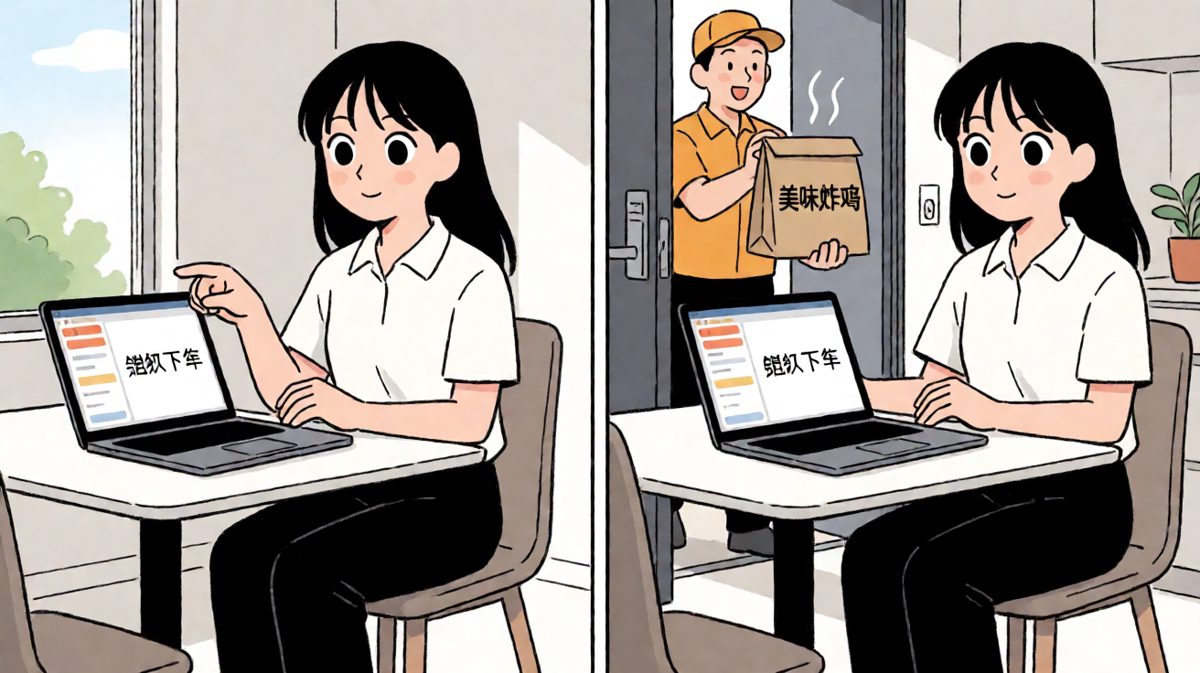 外卖天降，希望重启