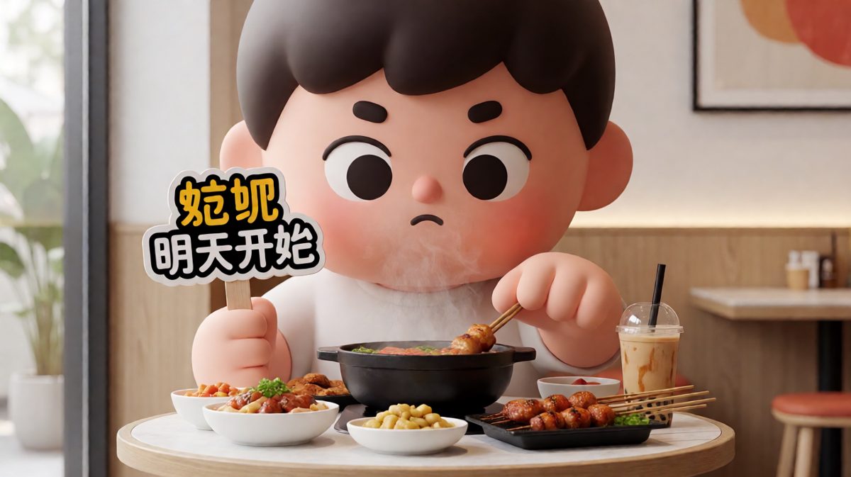 说好的减肥只是嘴上说说