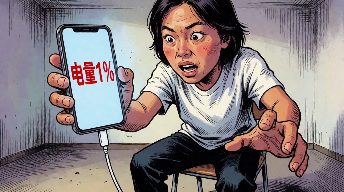 手机剩1%时的末日恐慌