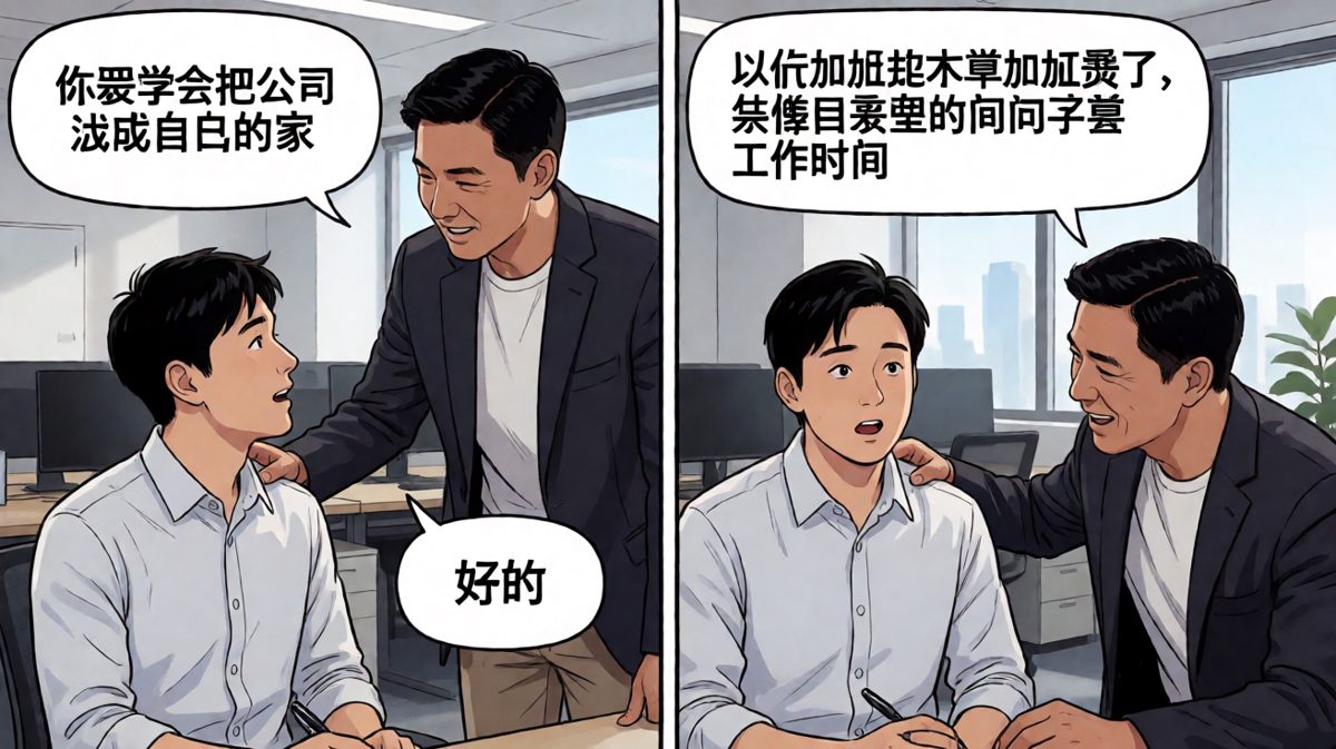 老板：要学会把公司当自己家。员工感动点头，下一秒听到后半句直接裂开。