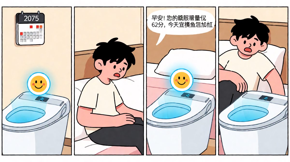 智能马桶每天准时播报我的隐私数据，还带嘲讽语气。