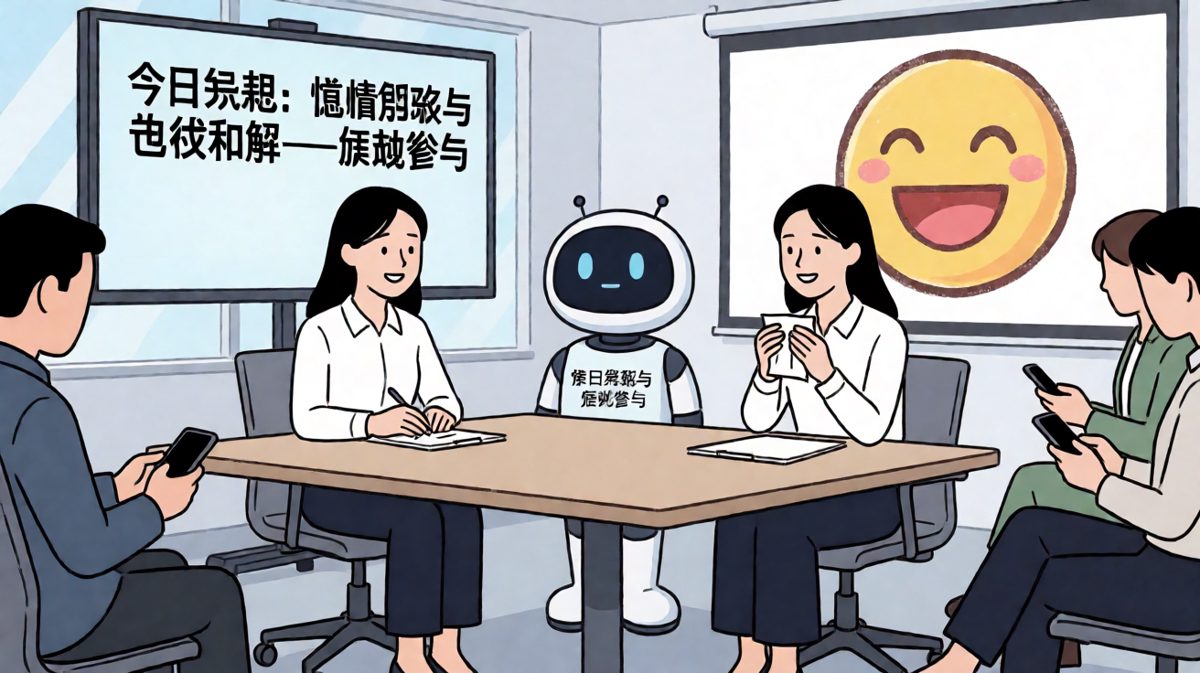 公司团建变成了情感治疗课，而我是唯一一个真的哭的那个人。