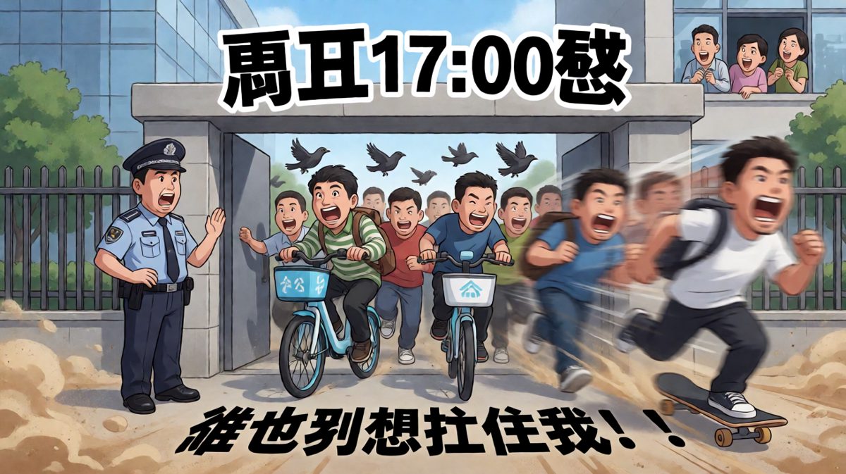 周五下班的姿势决定人生高度