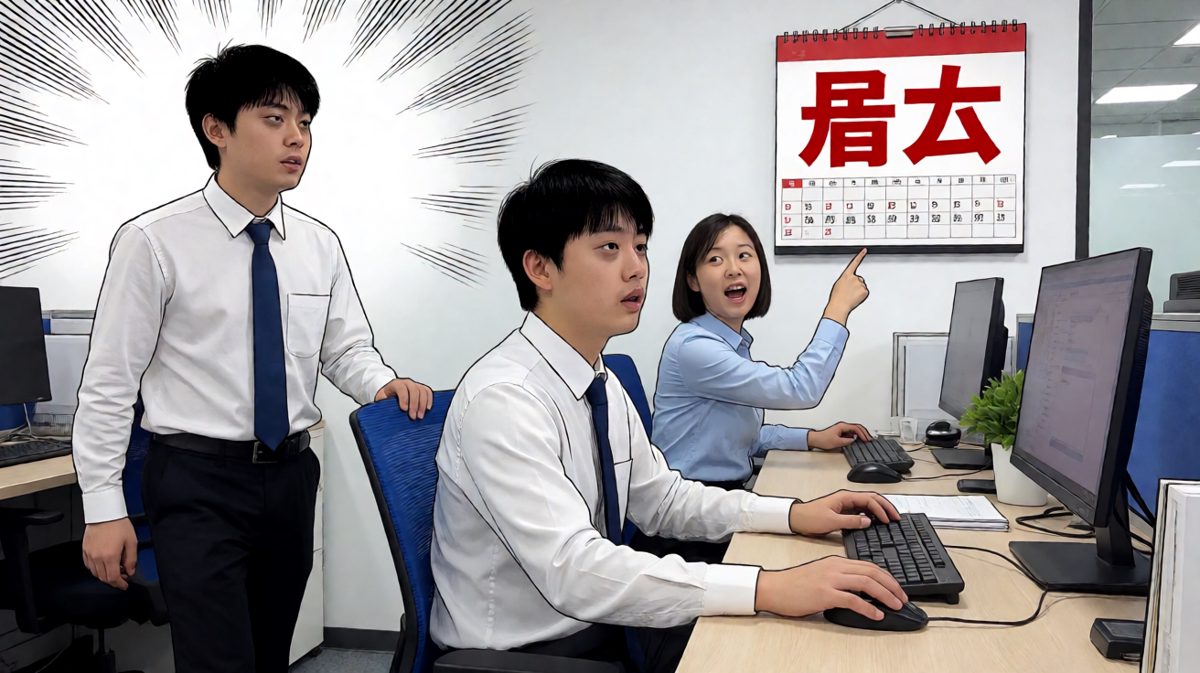 兴冲冲去上班，结果今天是周六