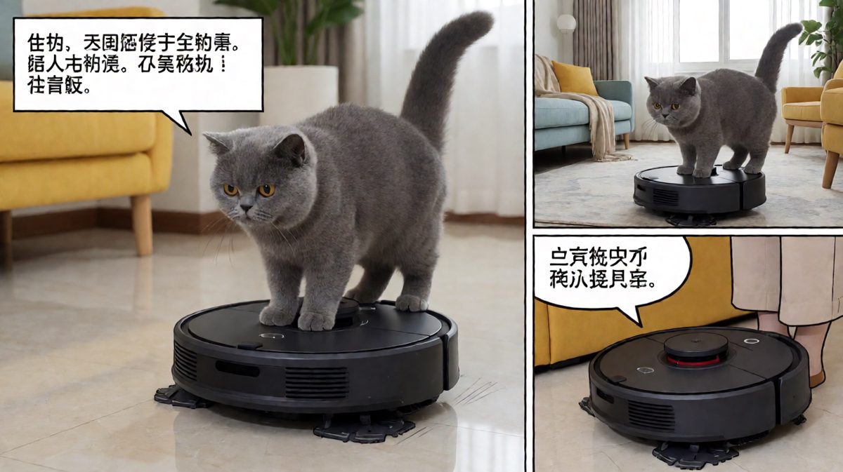 猫：此路由朕亲自驾驶，闲人退散。