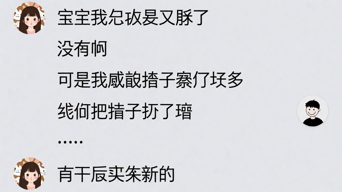 裤子紧的问题最终通过换裤子解决了