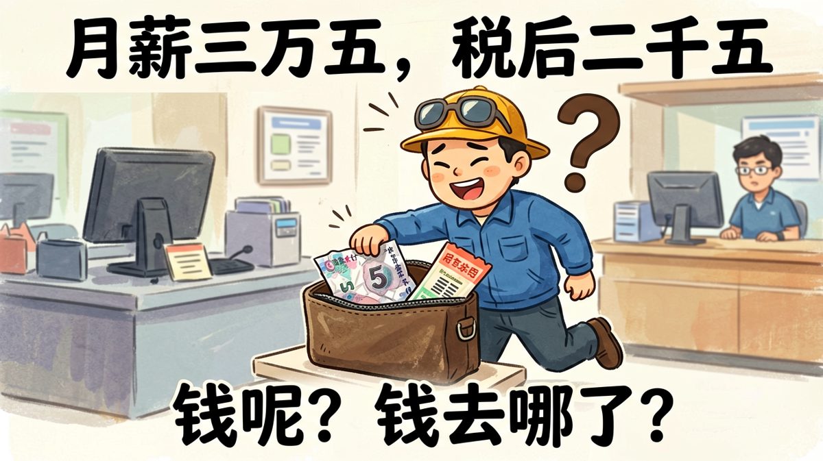 工资到账的瞬间，我仿佛看到了钱的一生