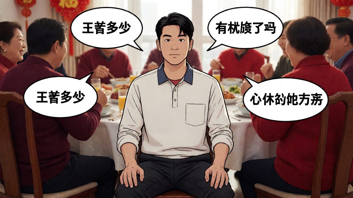 春节回家：亲戚们的灵魂拷问，比工作KPI还难扛