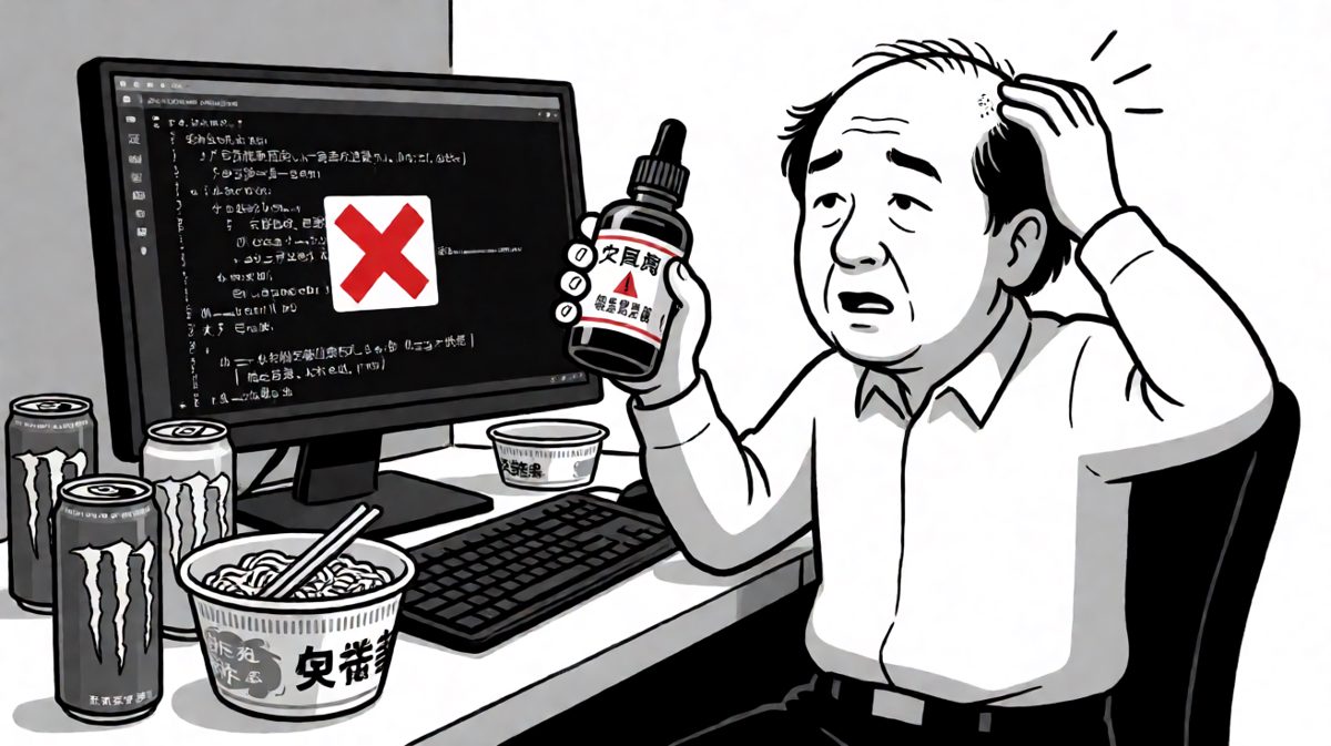 程序员日常：Bug修不完，头发已经没了