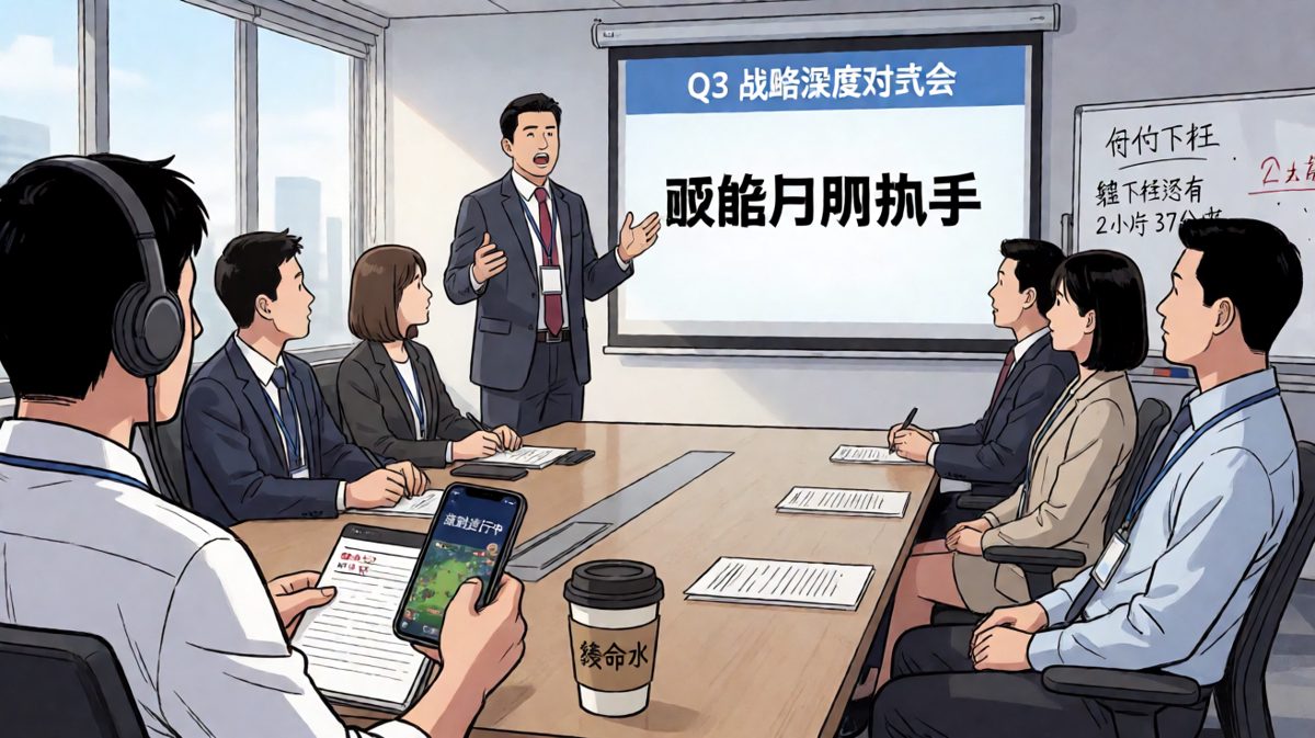 老板讲赋能，我讲困能，我们在不同的频道共振