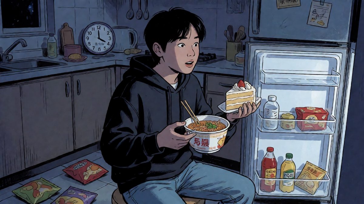 减什么肥？深夜的冰箱才是我的归宿！