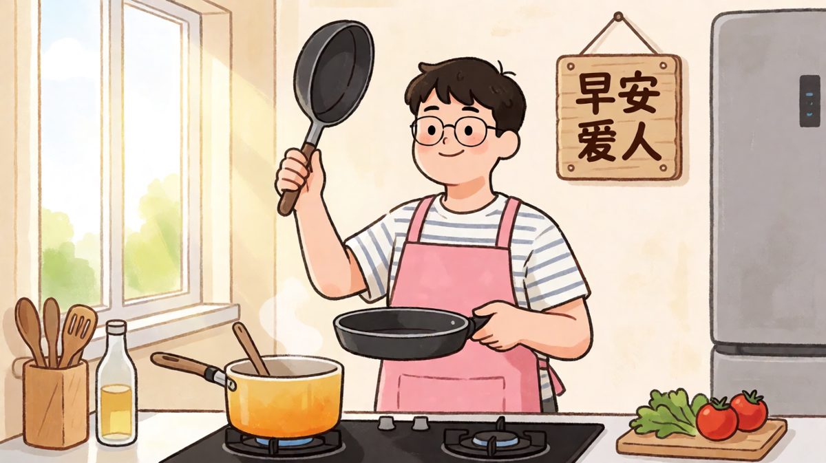 自信满满的早餐主厨上线