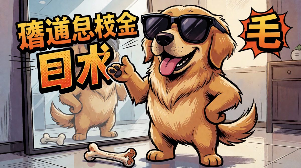 今天也是帅气逼人的一天，除了有点饿。