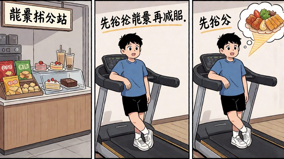 跑完步饿得不行……补充一点能量应该没关系吧？