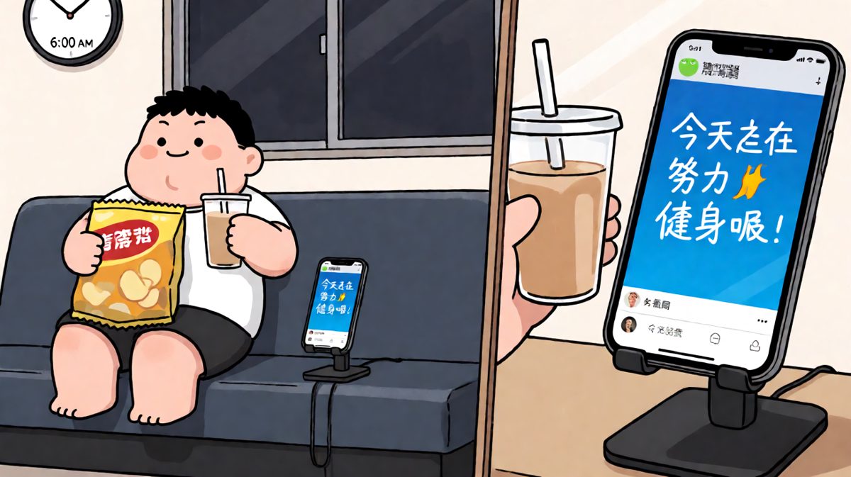 健身一小时，吃喝两小时——这也算努力过了吧！