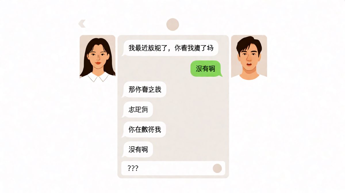 【减肥求证】无论怎么证明，女生永远能精准打击。