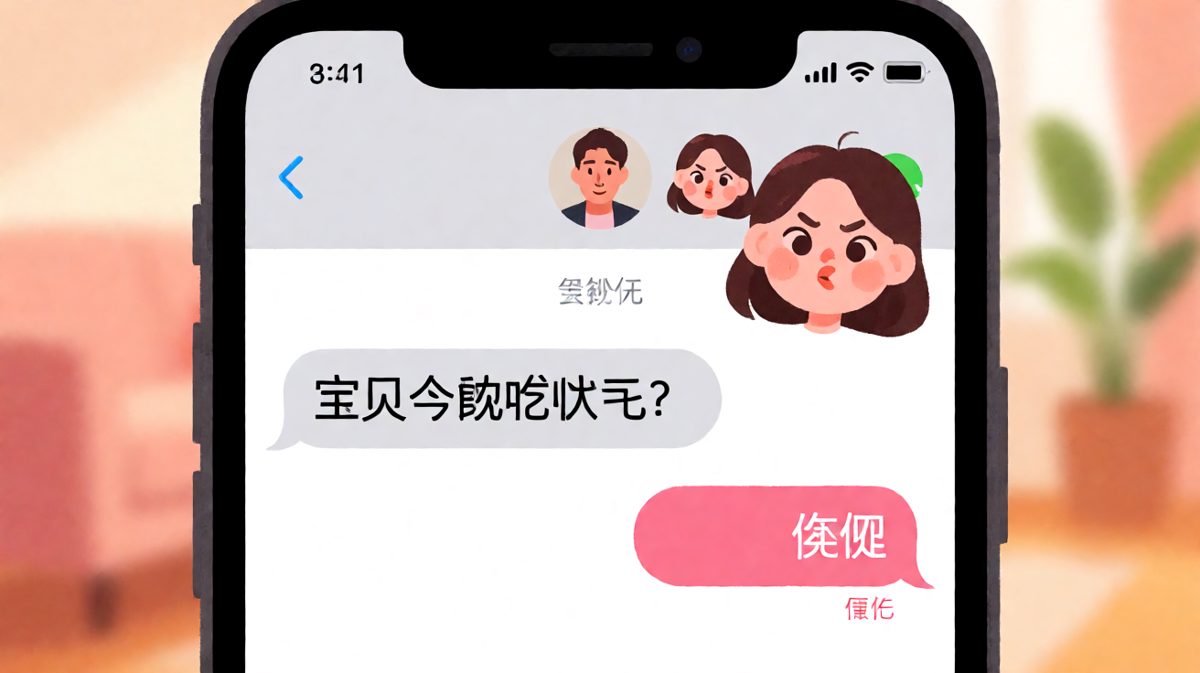 当她说'随便'时的微表情暴露了一切