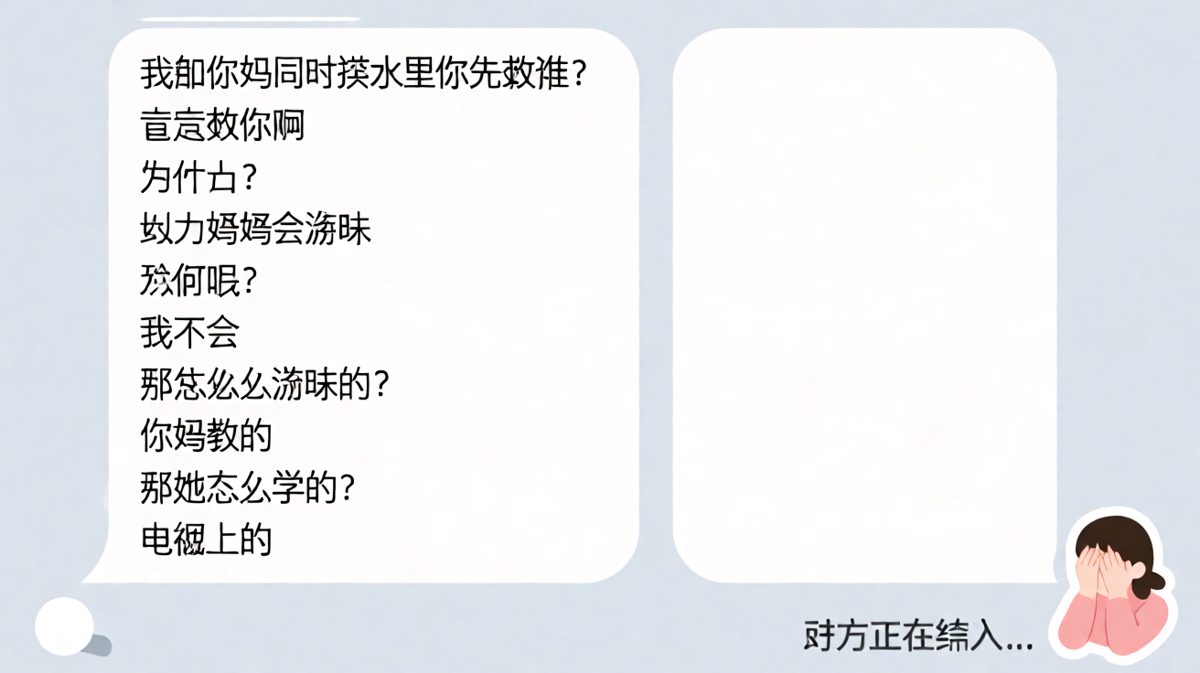 直男的求生欲逻辑链彻底崩塌