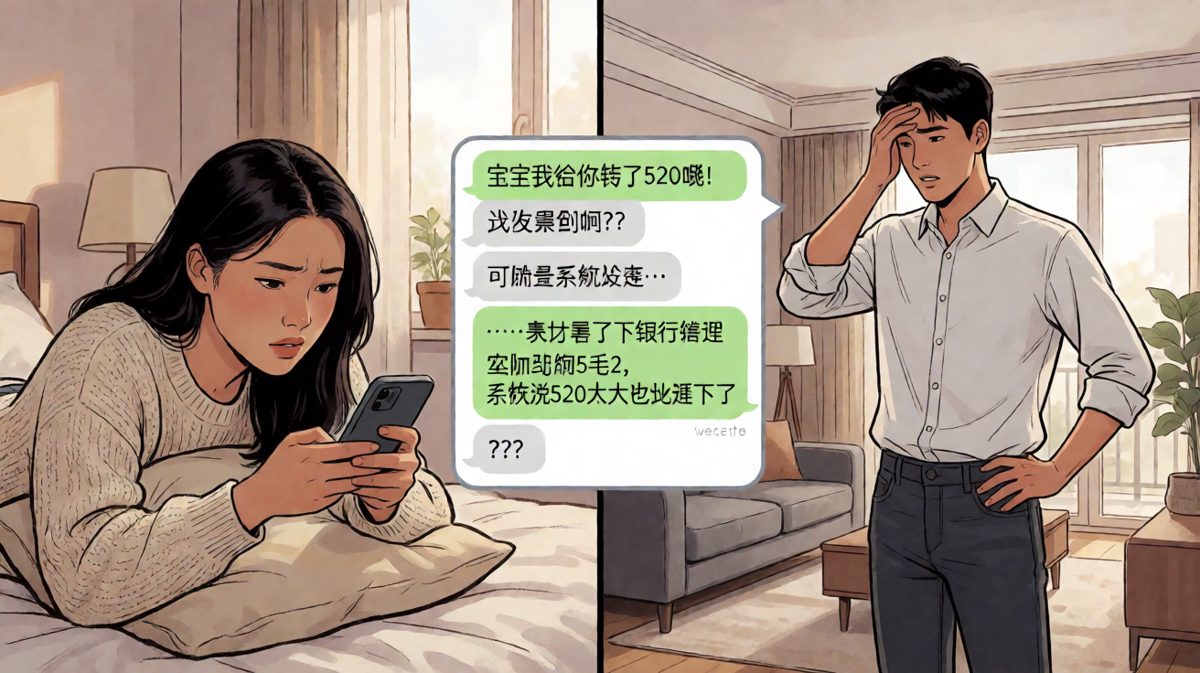 520转账变5毛2，银行系统用魔法打败魔法
