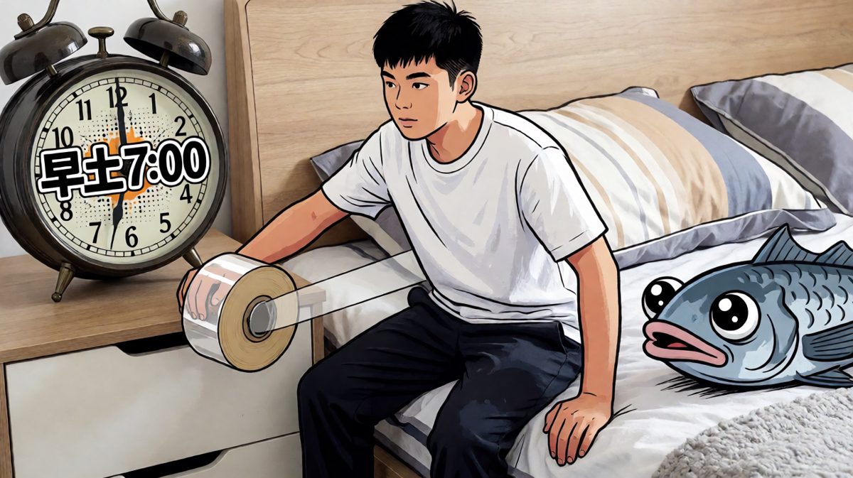 周一早上的我：床封印了我