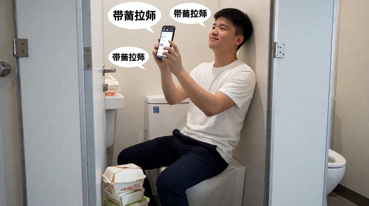 公司厕所：唯一的精神避难所
