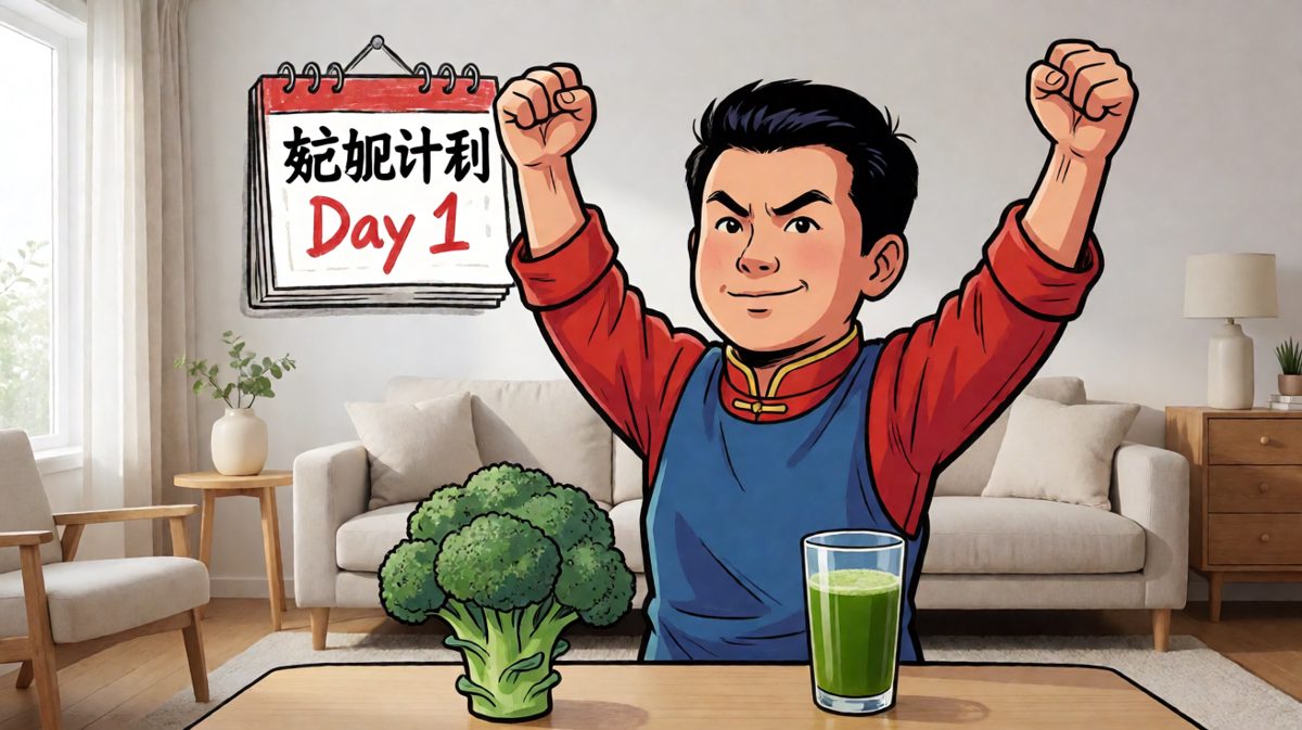 立下了信誓旦旦的减肥宣言