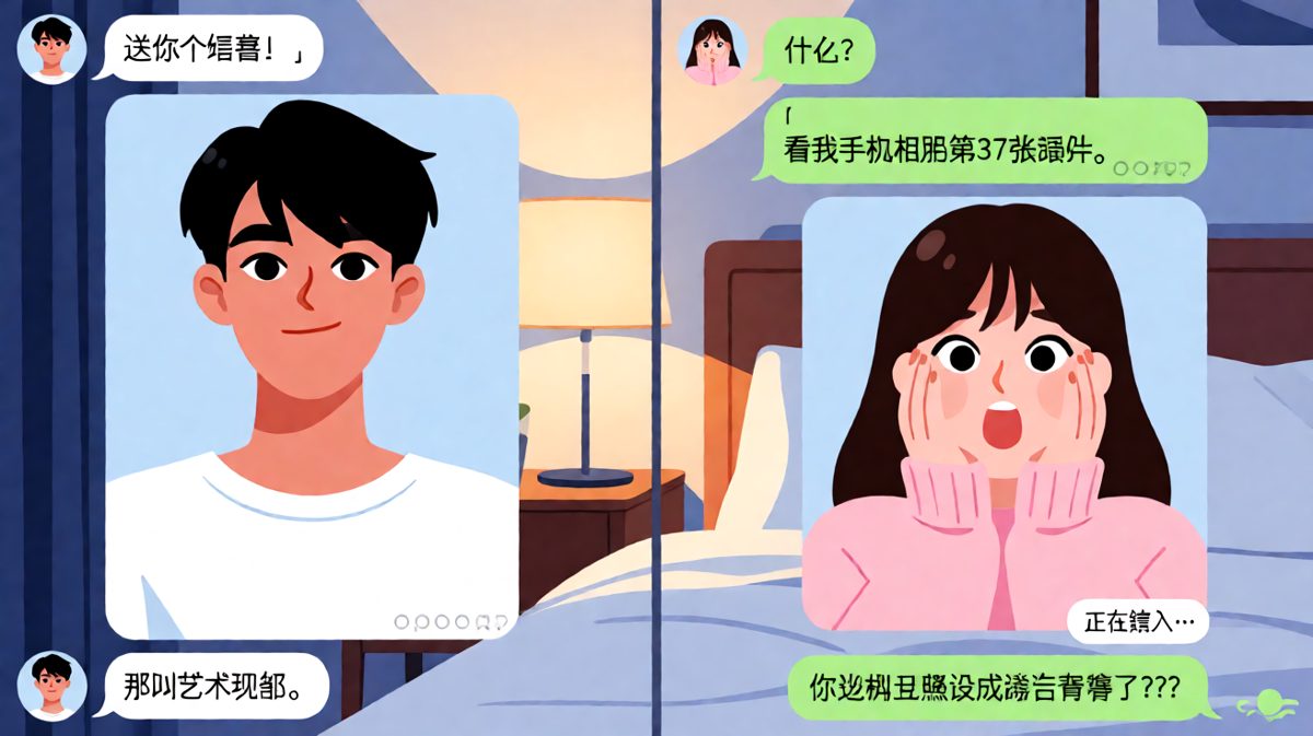 惊喜变惊吓，艺术视角翻车现场