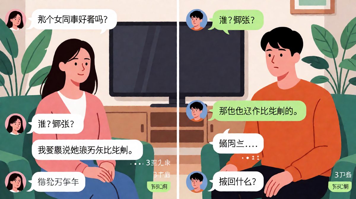 吃醋日常里的文字游戏对决