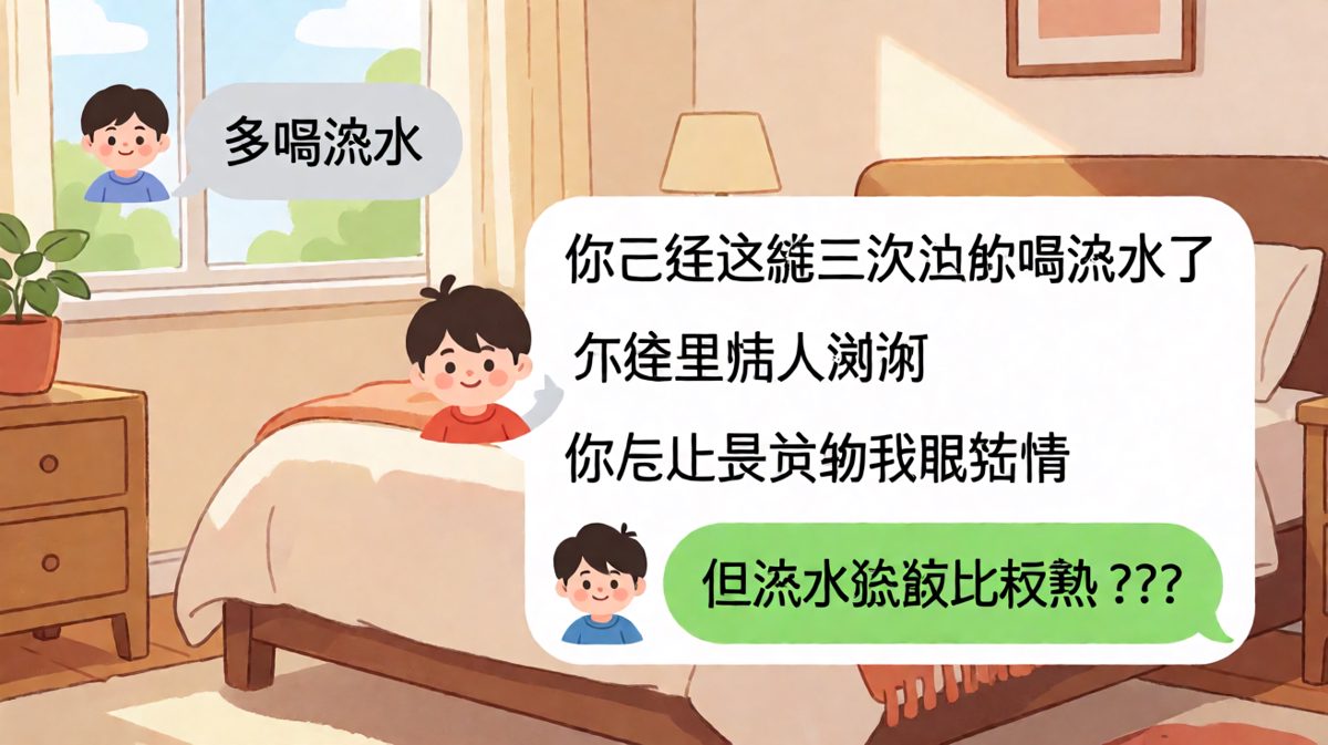多喝热水的反转：我以为你懂浪漫，结果你在玩谐音梗