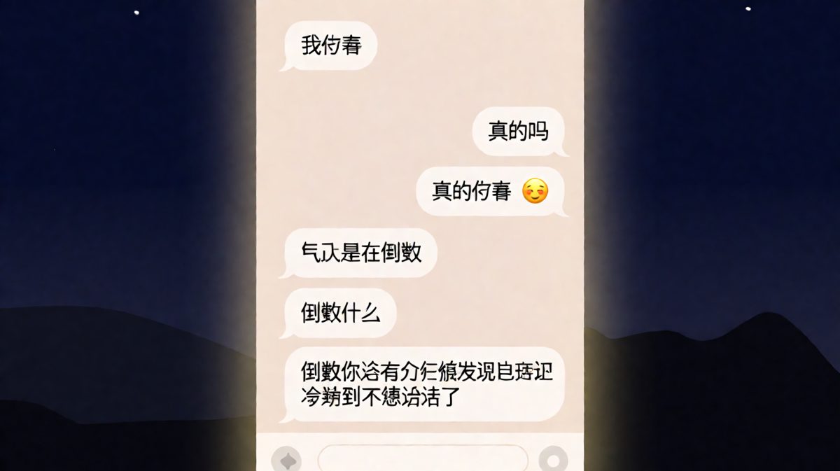 '我没事'三个字背后，是她冷静计时的倒计时