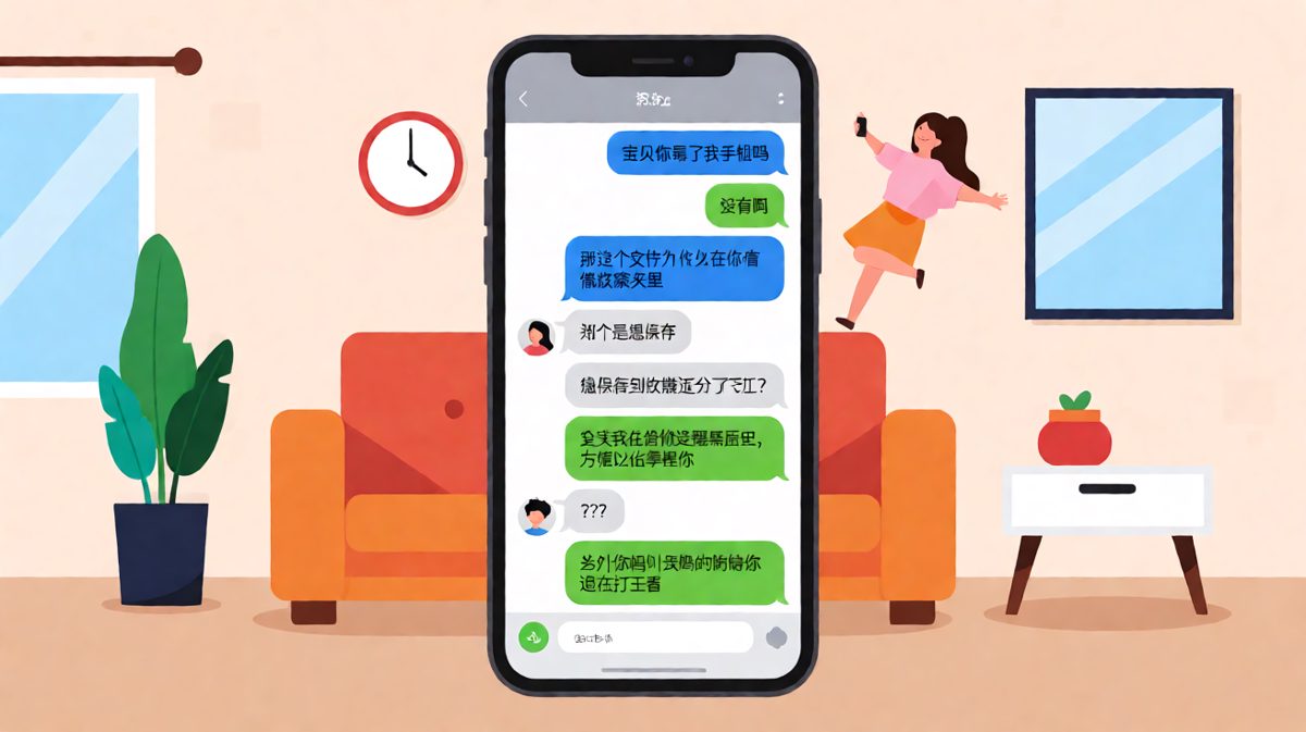 你以为她在翻你手机？她在帮你整理投名状