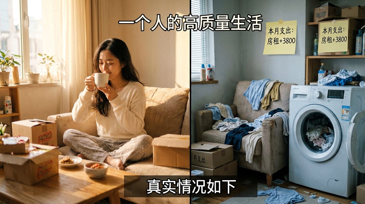 高质量的独处，从打开外卖软件开始。