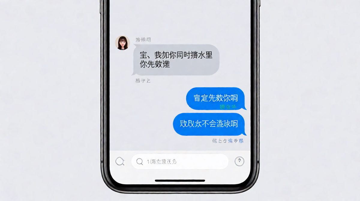 求生欲翻车现场：你以为我在表白，其实我在坦白我不会游泳。