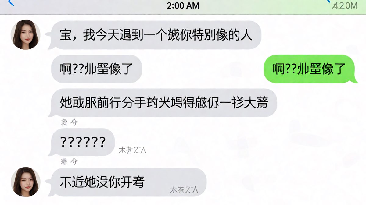 前任是永远绕不过去的坎，他成功用一句话把纪念日变成了追悼会。