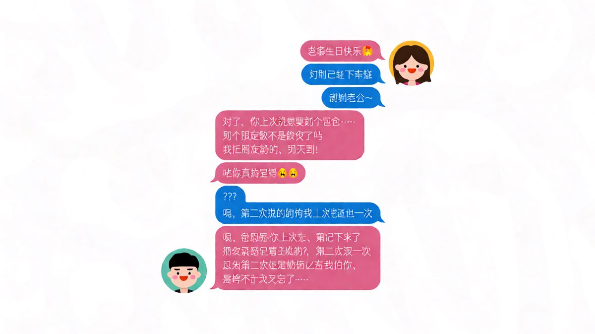 记得第二次却不记得第一次，直男逻辑让人窒息