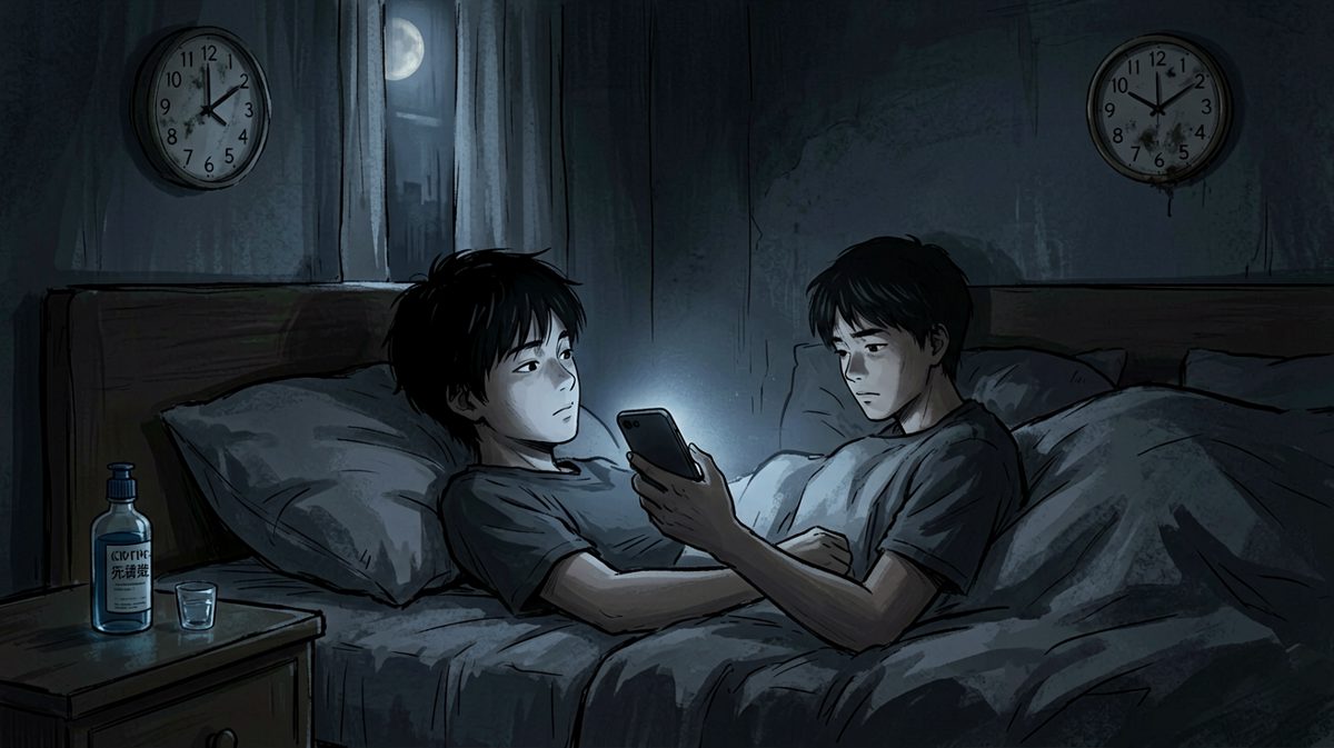 凌晨两点的灵魂：不困，就是有点费眼睛