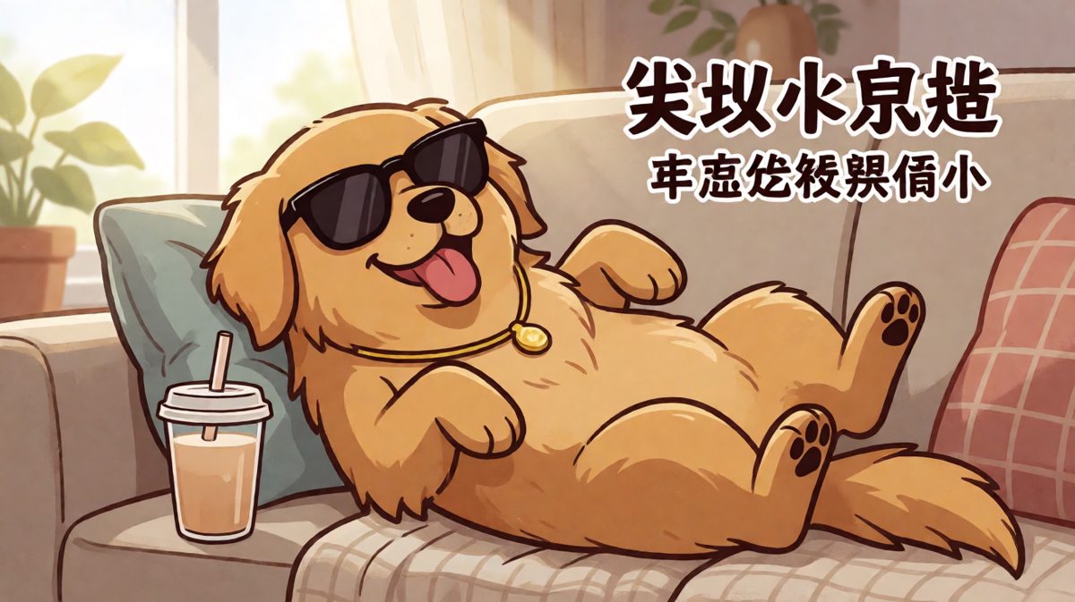 本汪的VIP坐姿，你们学不来