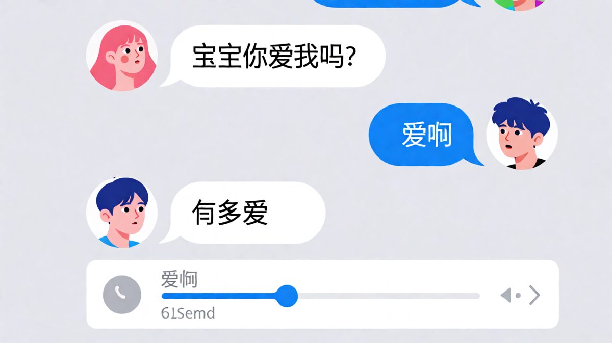 女生问男生有多爱自己，男生的回答方式让人意外。