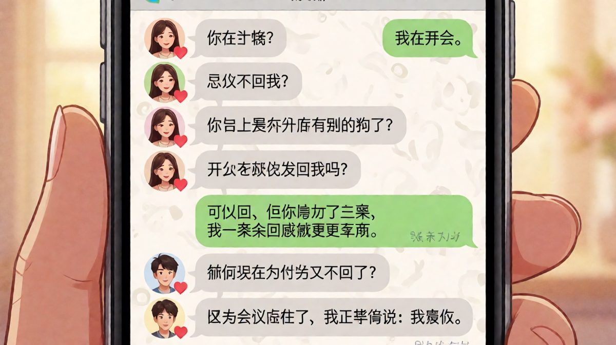 作精女友 vs 冷静男友的经典对决