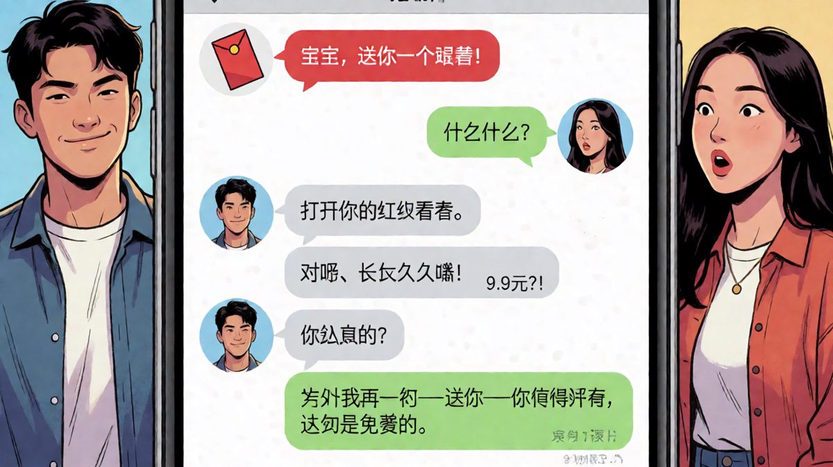 9块9的惊喜，男友的钱包和情商双双在线翻车