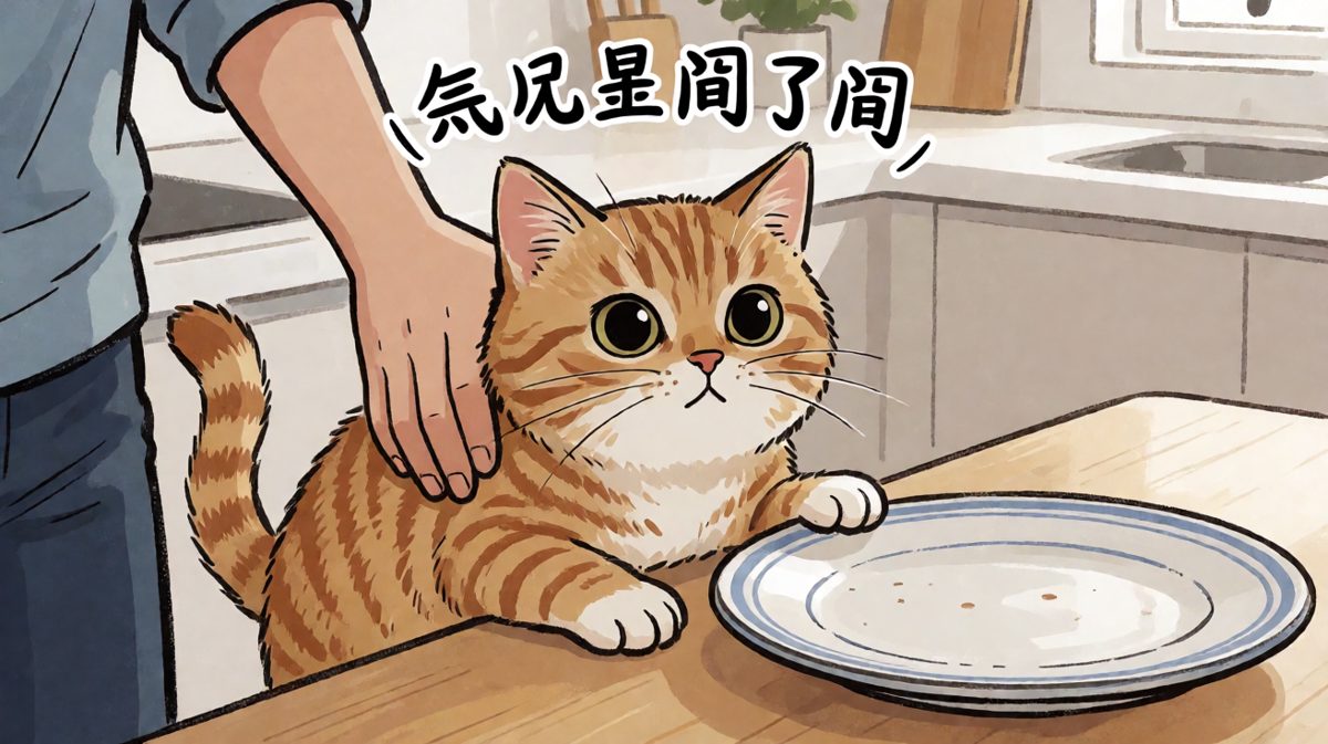 猫咪的演技：我真的什么都没干