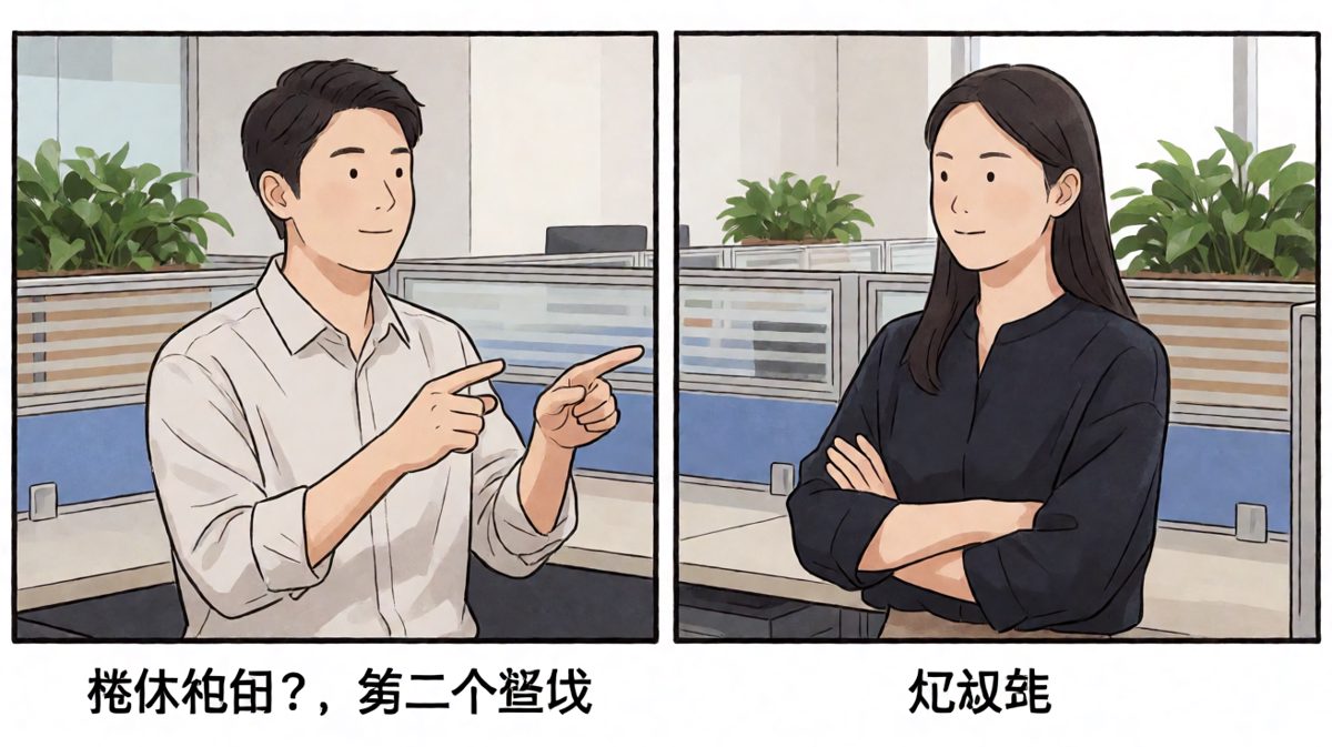 同事A：那吃沙拉？同事B：太饿了不够。