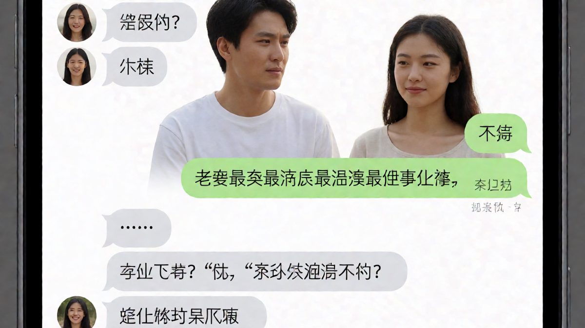 考验直男语文水平，结果反向被截图社死