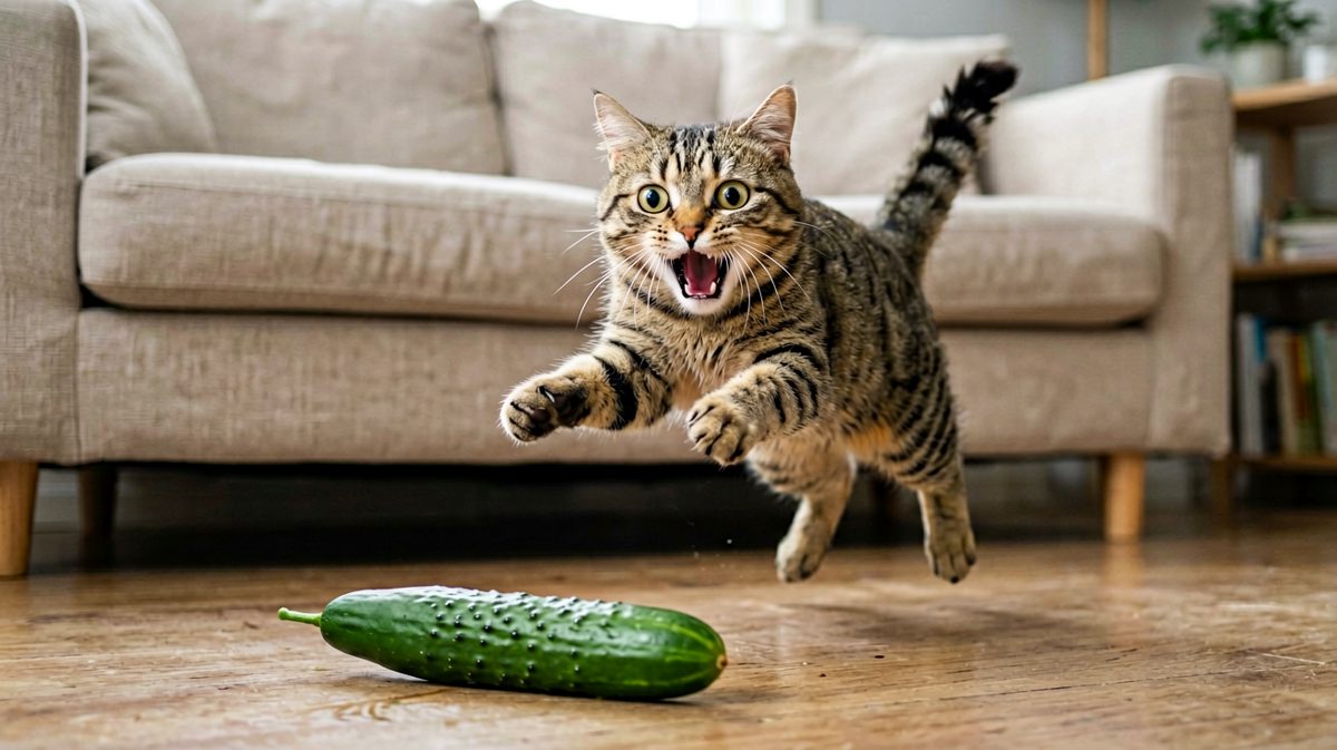 狸花猫：这什么怪物啊啊啊啊！（人生中最惊悚的一跳）