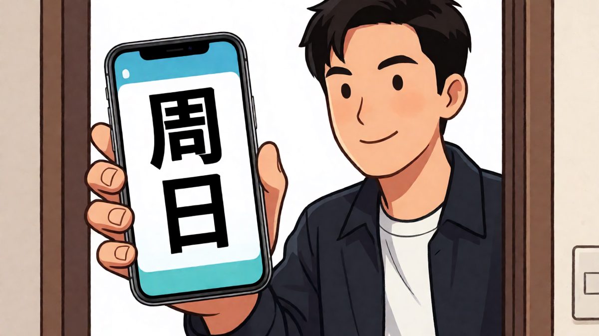等等……今天好像是周日？